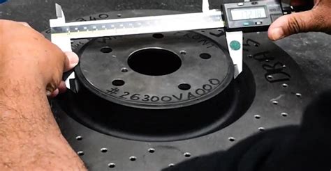 how to measure rotor size